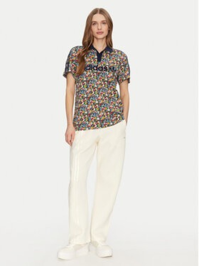 adidas Polo Liberty London Football JC7786 Kolorowy Loose Fit