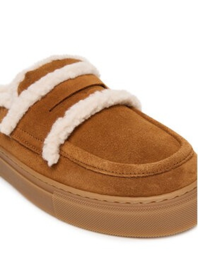 Inuikii Klapki Mule Wool 1004.017.0011 Brązowy