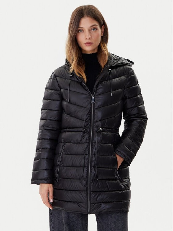 DKNY Kurtka zimowa DLEMPV38 Czarny Slim Fit