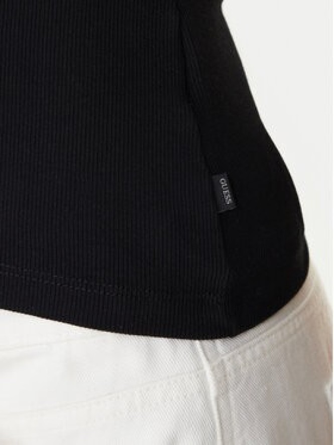 Guess Jeans T-Shirt W6RP21 KA0H1 Czarny Slim Fit