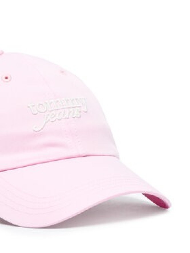 Tommy Jeans Czapka z daszkiem AW0AW18358 Różowy jasny