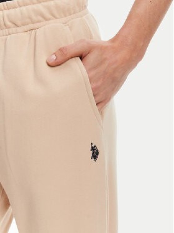 U.S. Polo Assn. Spodnie dresowe WUP1513 Beżowy Regular Fit