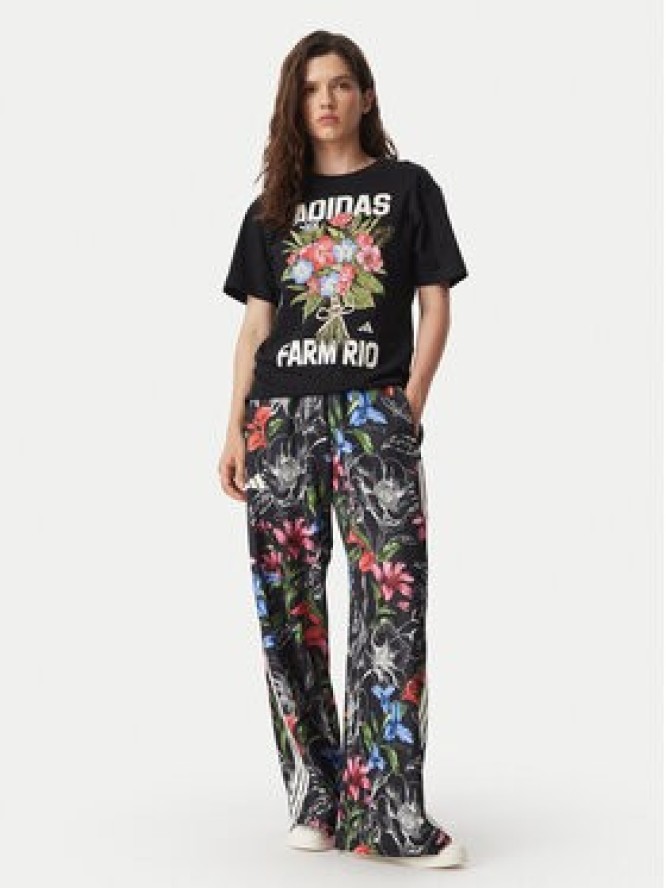 adidas T-Shirt Fram Rio Graphic KR02801 Czarny Regular Fit