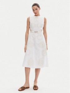 Silvian Heach Sukienka codzienna GPP25342VE Biały Regular Fit