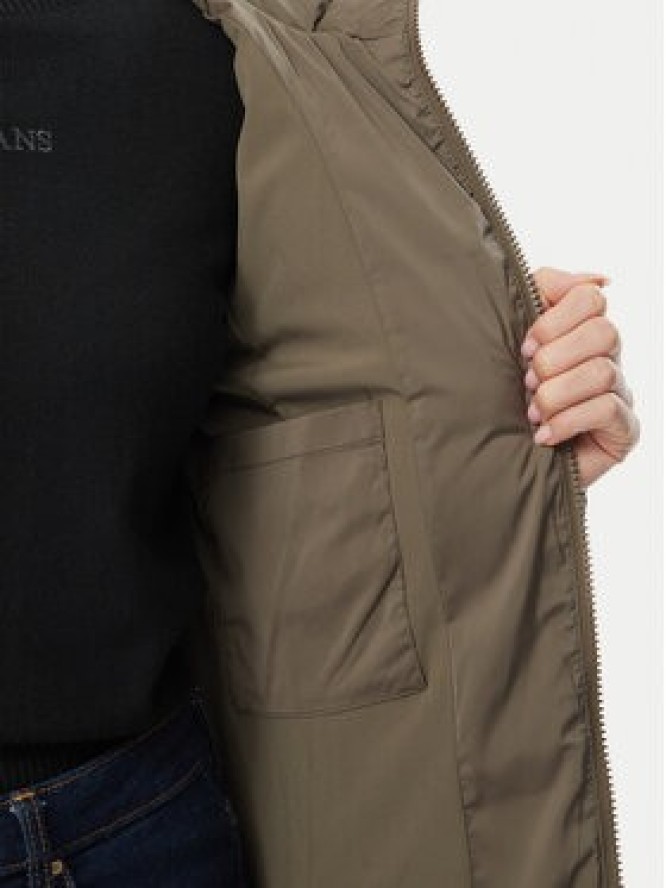 Guess Kurtka zimowa V4YL05 WF3X0 Khaki Regular Fit