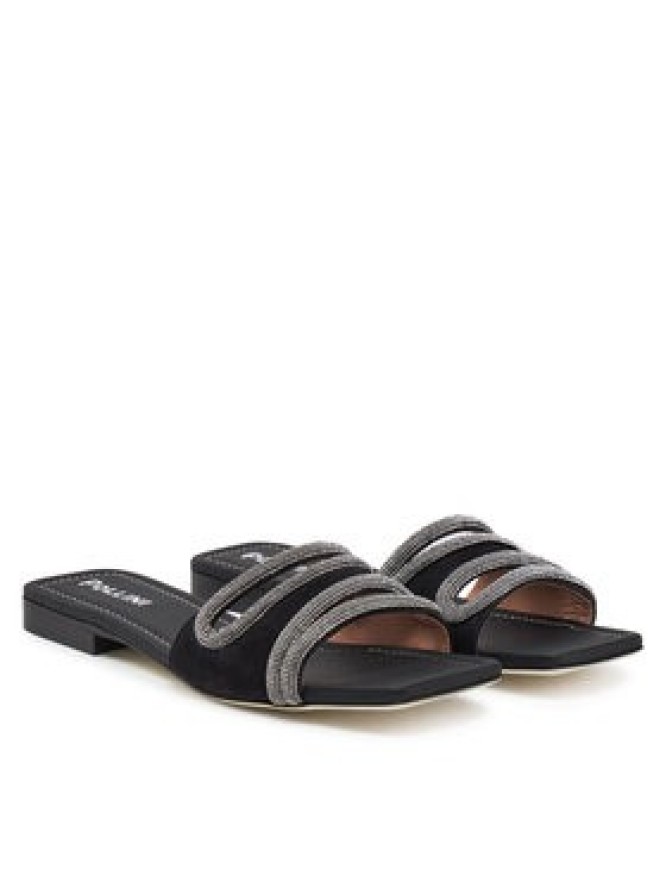 Pollini Klapki SA28071C1MTA0000 Czarny