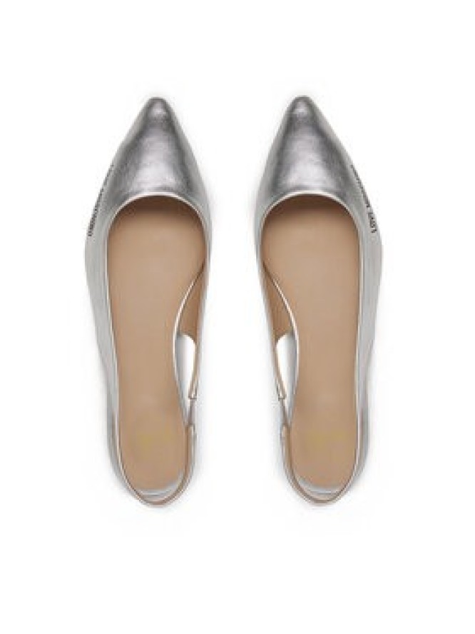 LOVE MOSCHINO Sandały JA11021G1MIF0902 Srebrny