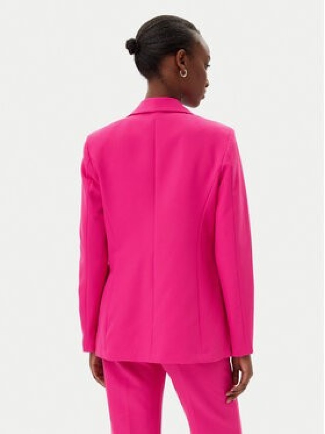 Maryley Marynarka 25EB187/M27/43AL Różowy Regular Fit