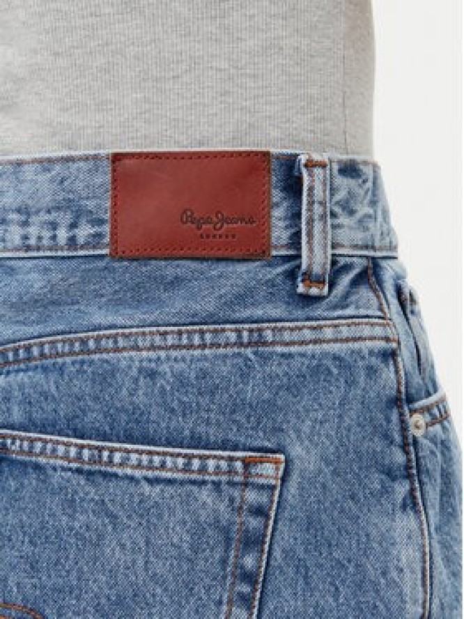 Pepe Jeans Spódnica jeansowa PL901124 Niebieski Regular Fit