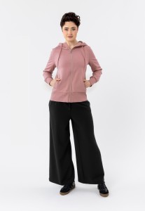 Czarne, luźne spodnie dresowe N-MOCK