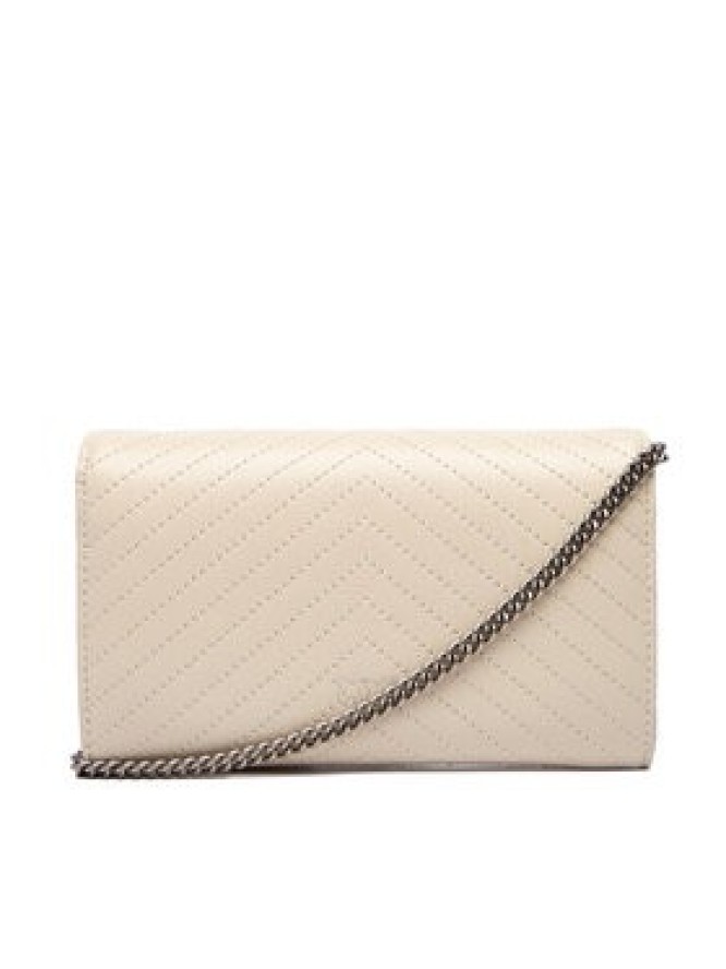 PINKO Torebka Love One Wallet Light AI 25-26 PLTT 105344 A2JC Écru