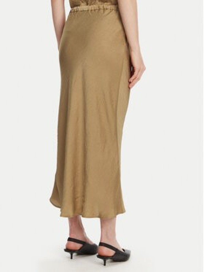 Marella Spódnica midi No 2513101055 Beżowy Regular Fit