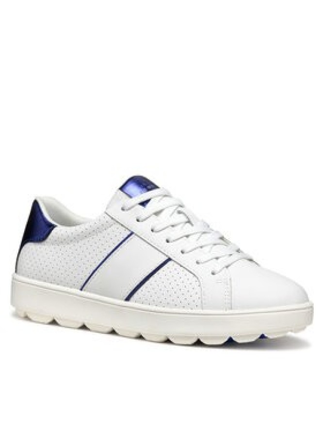 Geox Sneakersy D Spherica Ecub-1 D55WEA 09BBN C0006 Biały