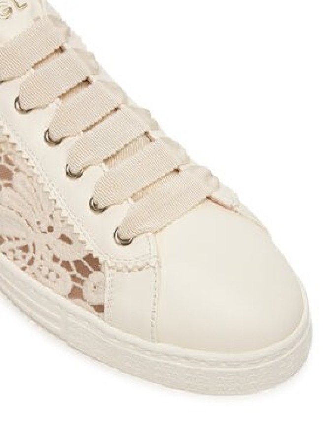 AGL Sneakersy Sade Fabric D936031PGKT046C253 Écru