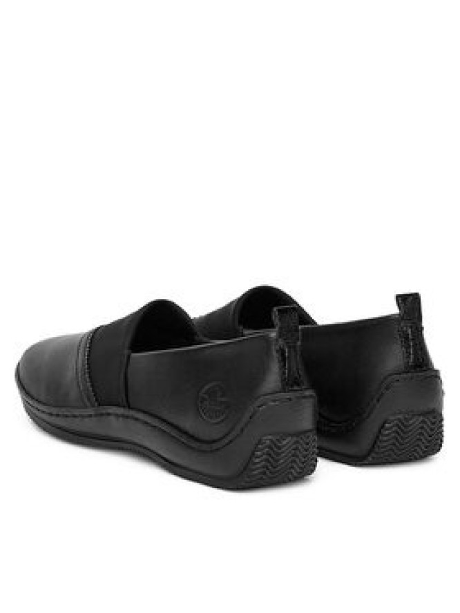 Rieker Półbuty L1790-00 Czarny