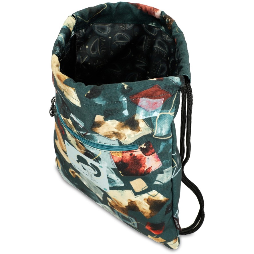 Worek damski Anekke, plecak we wzorki bogato zdobiony, kolorowy, 41484-002