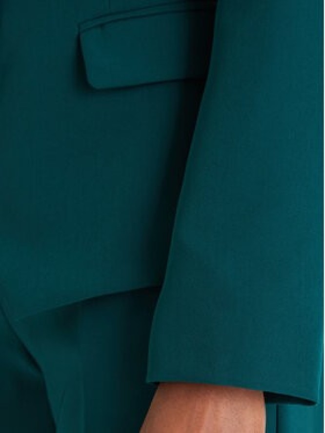 Rinascimento Marynarka CFC0126227003 Zielony Slim Fit