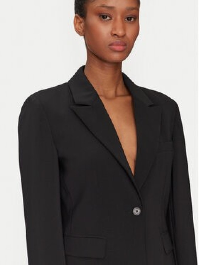 KARL LAGERFELD Marynarka A1W14045 Czarny Regular Fit