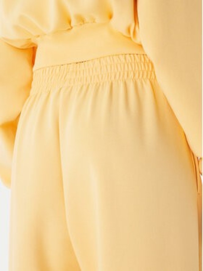 adidas Spodnie dresowe Soft Lux KA7020 Pomarańczowy Loose Fit