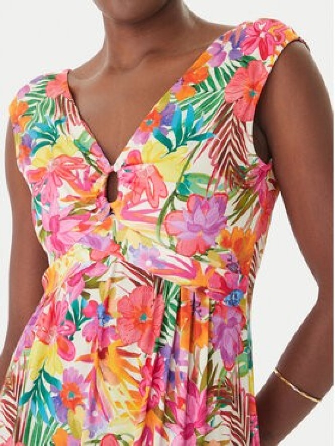 Morgan Sukienka letnia 261-RIO Kolorowy Regular Fit