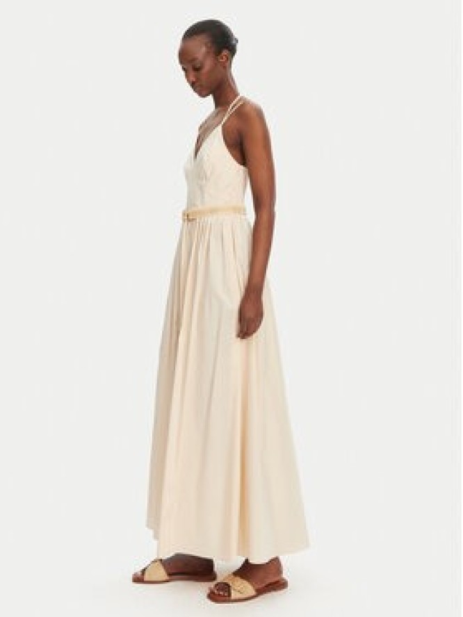 TWINSET Sukienka letnia 251TT2100 Różowy Regular Fit