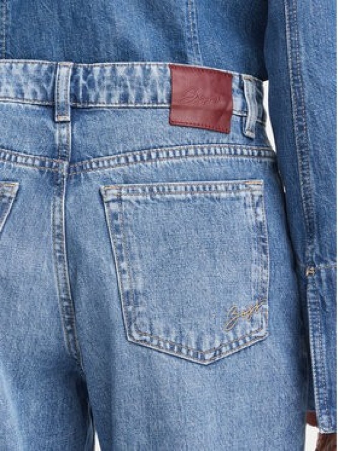 BOSS Jeansy Ada 50564443 Granatowy Boyfriend Fit
