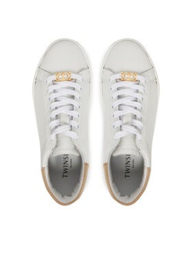 TWINSET Sneakersy 251TCP048 Biały