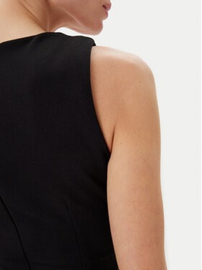 Rinascimento Sukienka koktajlowa CFC0019924002 Czarny Regular Fit