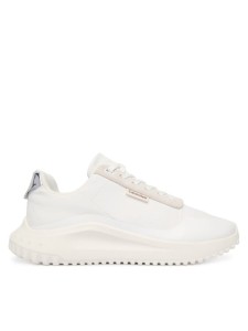 Calvin Klein Sneakersy Eva Runner Lace Up Mat Mix YW0YW02016 Biały