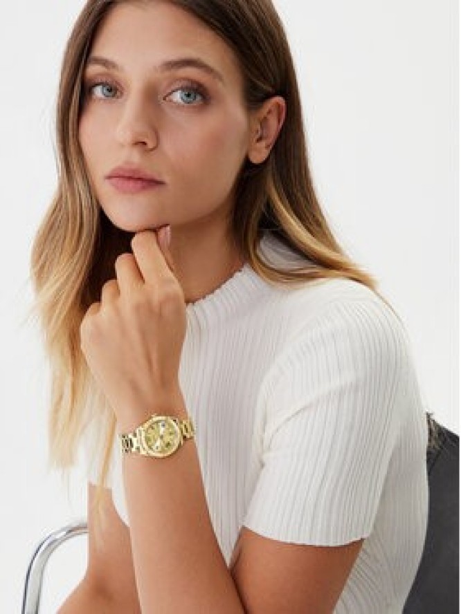 Guess Zegarek damski Mini Luna GW0687L2 Złoty
