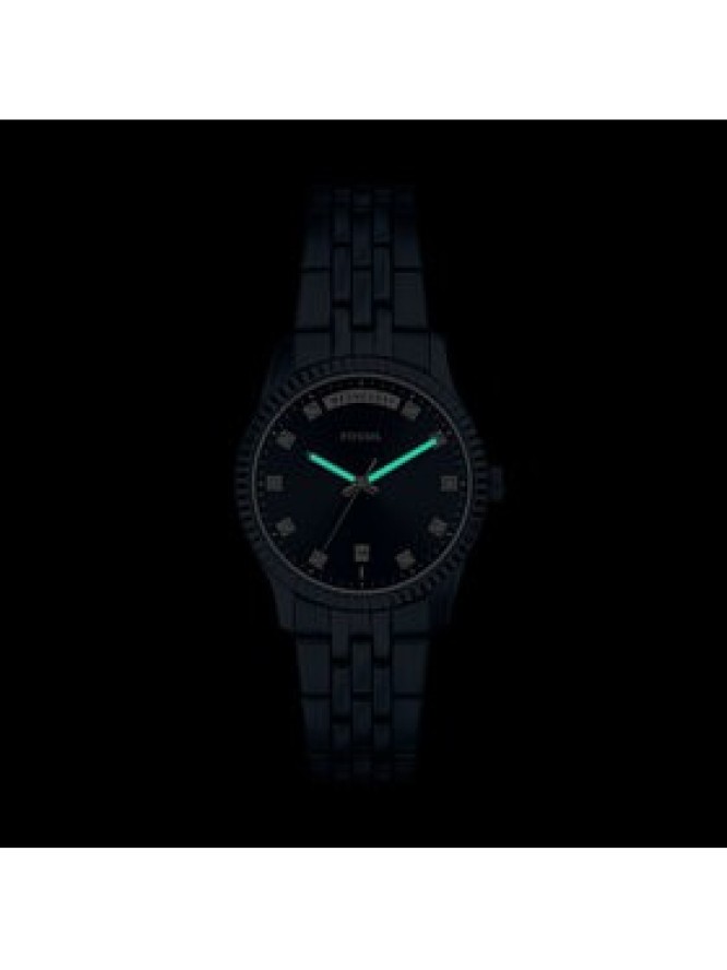 Fossil Zegarek Scarlette ES5476 Granatowy