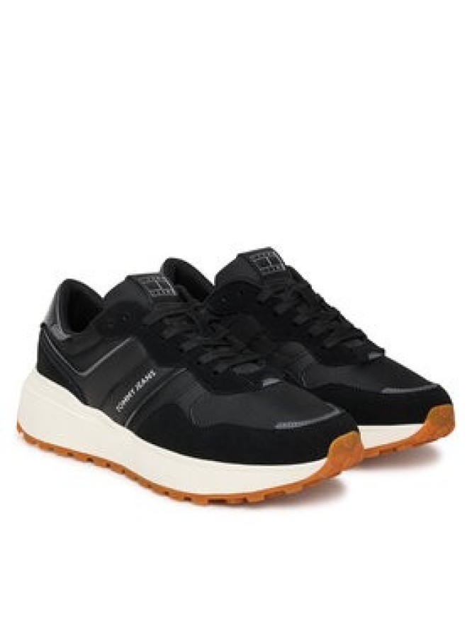 Tommy Jeans Sneakersy Tjw Cleated Runner EN0EN02861 Czarny