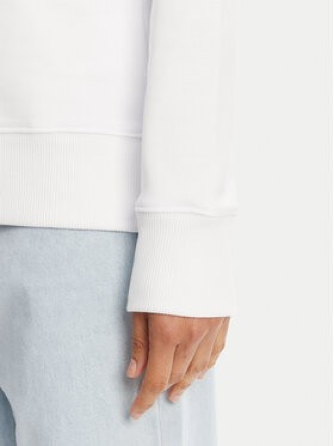 Versace Jeans Couture Bluza 78HAIC06 Biały Regular Fit