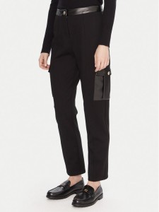 Gaudi Spodnie materiałowe 521BD24003 Czarny Slim Fit
