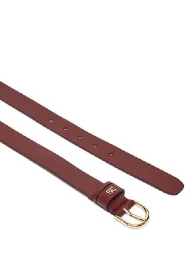 Tommy Hilfiger Pasek Damski Essential Effortless 2.5 Go AW0AW16836 Bordowy