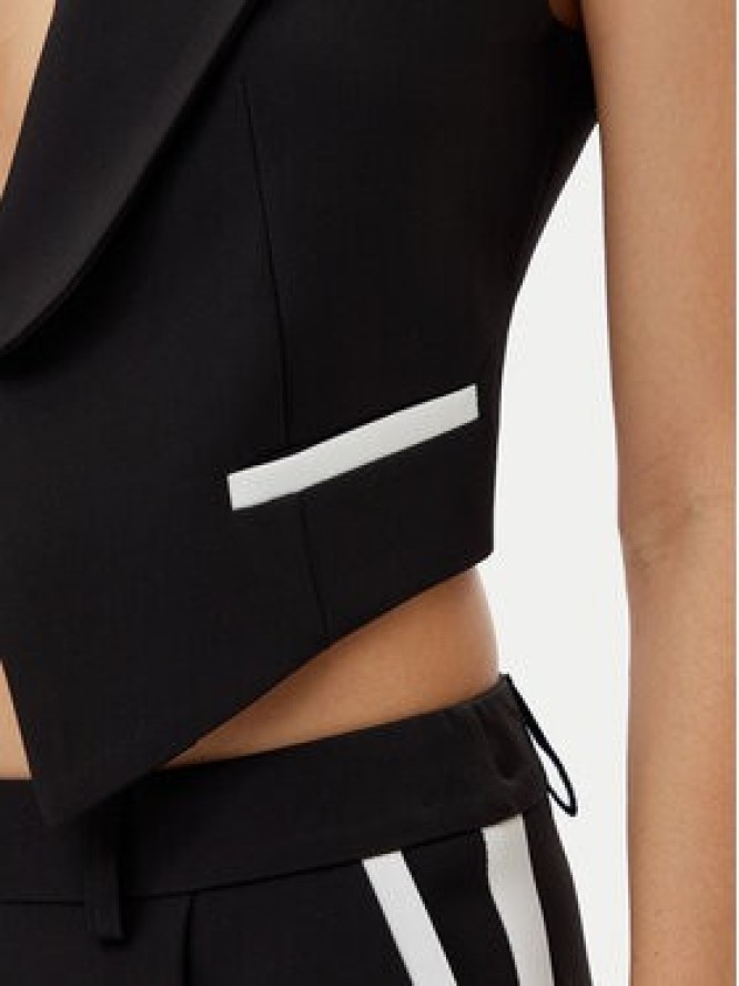 Maryley Kamizelka 25EB190/43NB Czarny Regular Fit