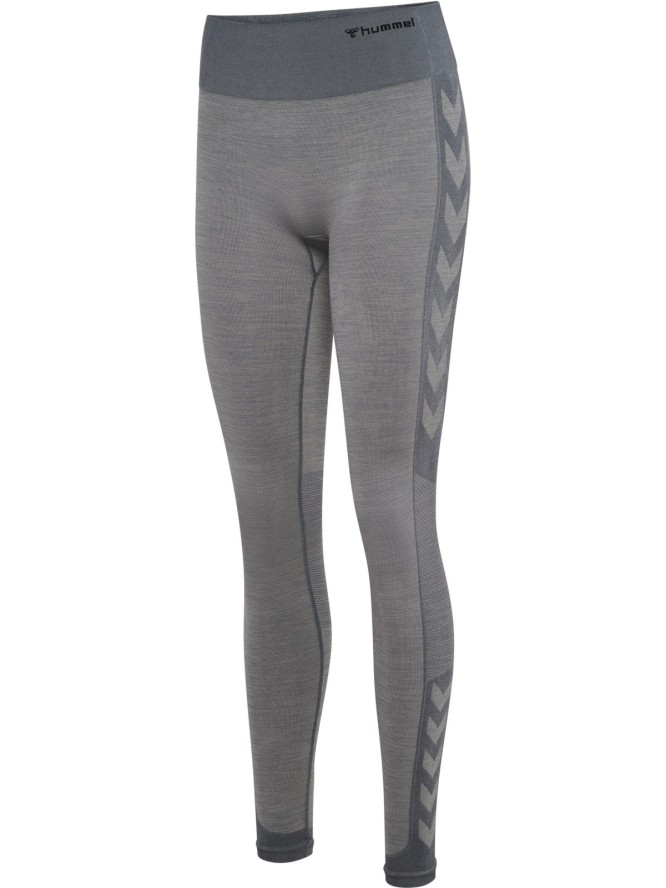 Damskie legginsy bezszwowe z wysokim stanem Hummel Mt Shine