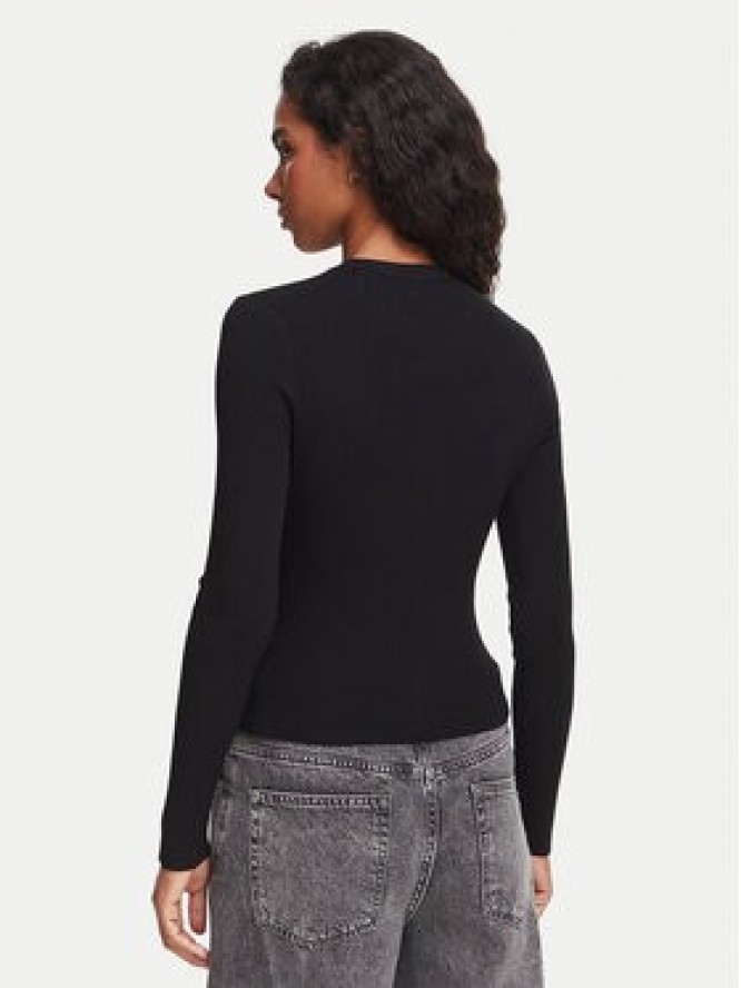 HUGO Sweter Sarpha 50554317 Czarny Slim Fit