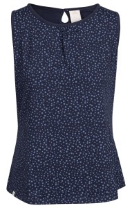 Trespass Kelly-damska kamizelka codzienna Top Navy Spot