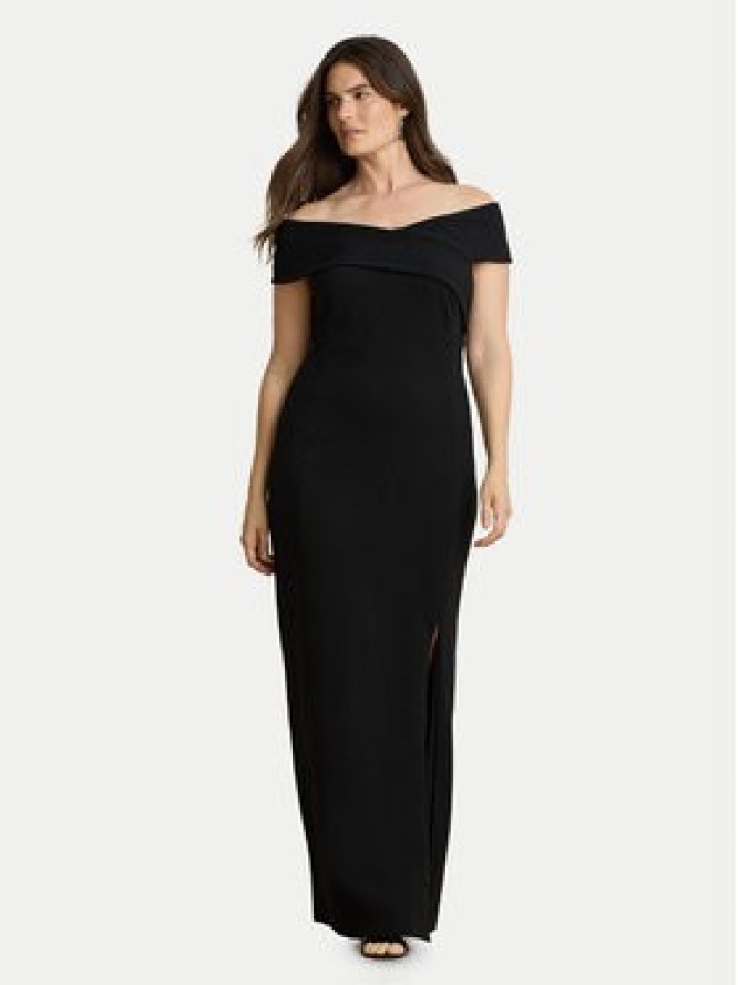 LAUREN RALPH LAUREN Sukienka wieczorowa 253P13931001 Czarny Slim Fit