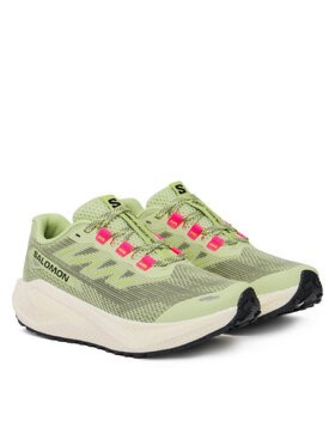 Salomon Buty do biegania Aero Blaze 3 Grvl L49106400 Zielony