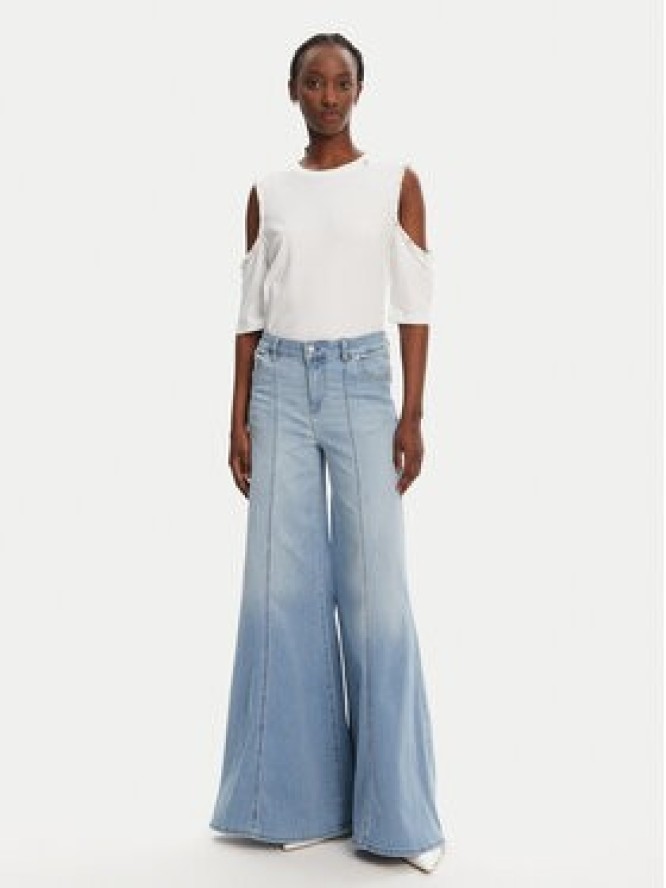 Liu Jo Bluzka WA5183 JS923 11110 Biały Regular Fit