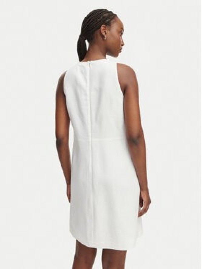 BOSS Sukienka koktajlowa Dinderal 50557447 Biały Regular Fit