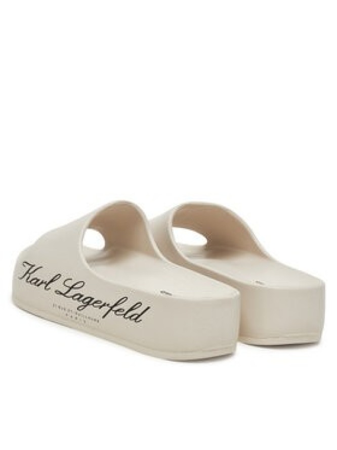 KARL LAGERFELD Klapki Kobo II KL86000 Biały