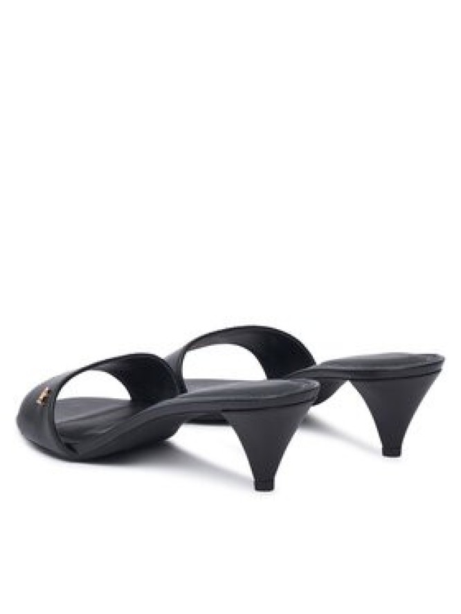Tommy Hilfiger Klapki Th Mid Mule FW0FW09508 Czarny