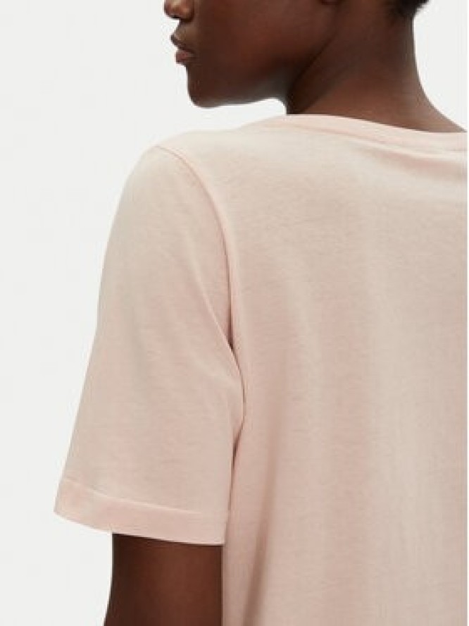 Fransa T-Shirt 20615408 Różowy Regular Fit