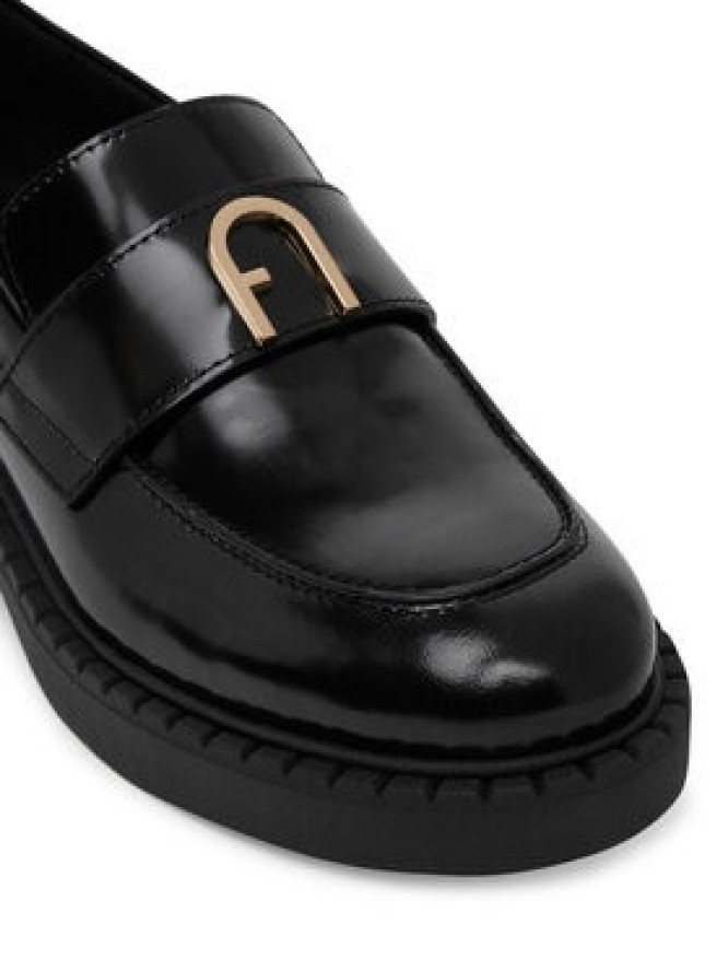 Furla Loafersy New Legacy YJ81FNL BX4042 AL O6000 Czarny