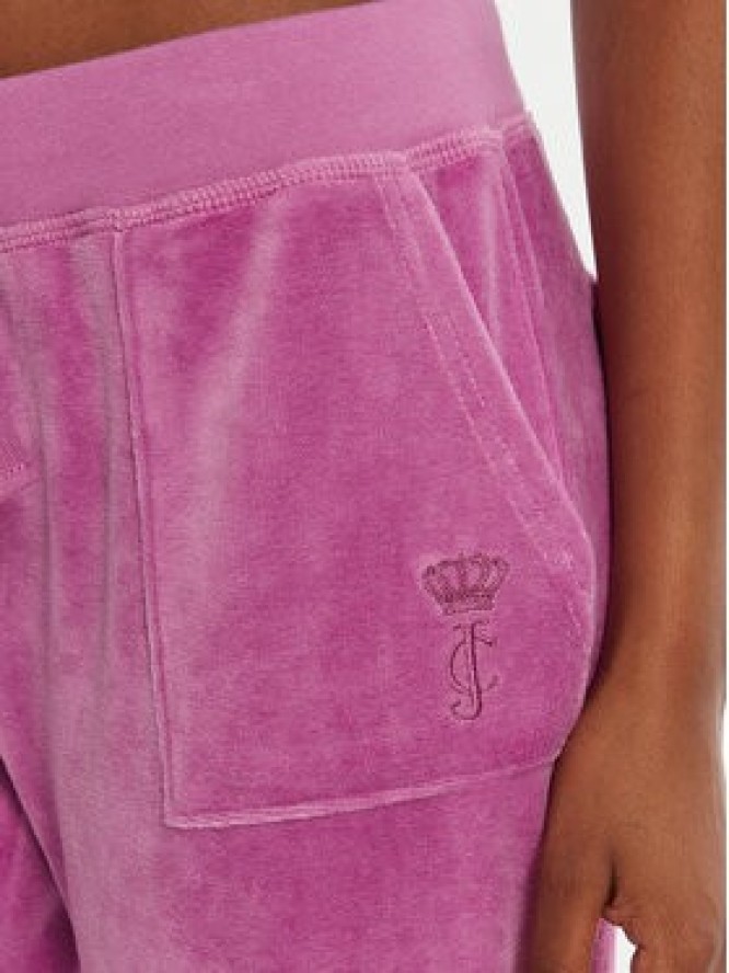 Juicy Couture Spodnie dresowe Caisa JCSEBJ008G Różowy Slim Fit