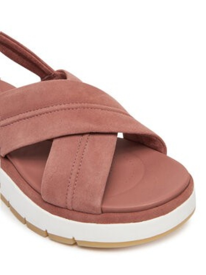 Clarks Sandały Tuscan Cross 26181471 Różowy