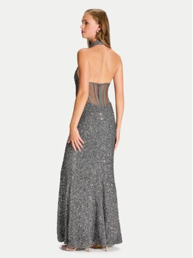 Hey Kyla Sukienka wieczorowa 5AJ006HK Zielony Slim Fit